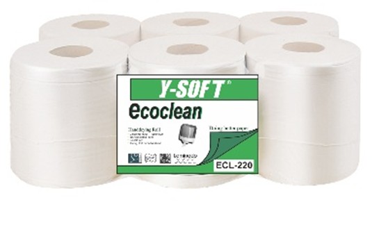 ROLLO DE PAPEL 100% RECICLADO SECAMANOS